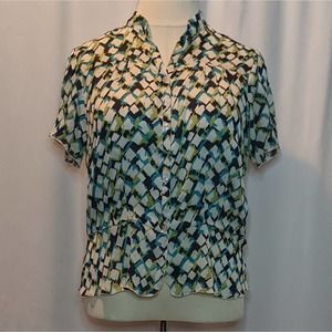 Alfred Dunner Button Down Shirt